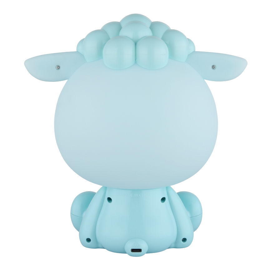 Globo - LED Dimbart uppladdningsbart barnnattlampa LED/1W/5V 500 mAh blå