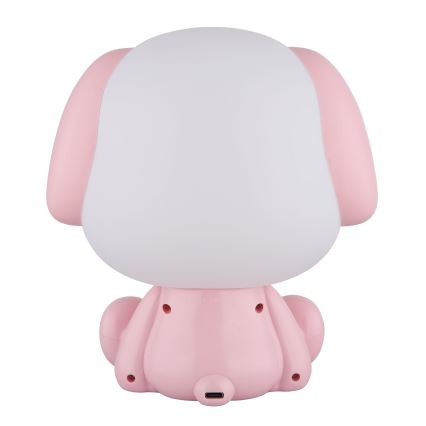 Globo - LED Dimbart uppladdningsbart barnnattlampa LED/1W/5V 500 mAh rosa