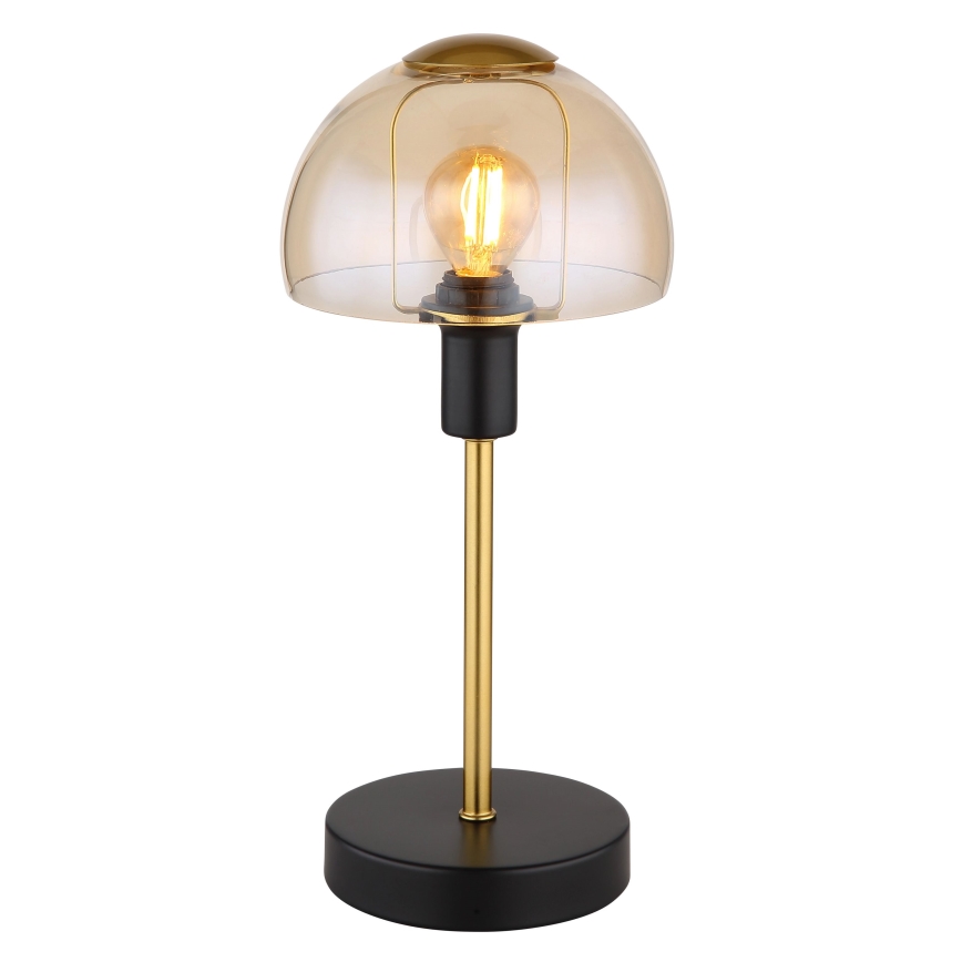 Globo - Bord beröring lampa 1xE14/25W/230V svart/guld