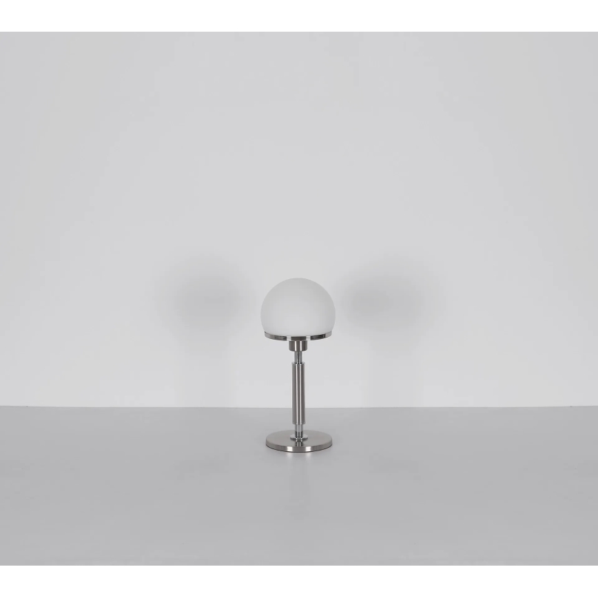 Globo - Bordslampa 1xE27/40W/230V matt krom