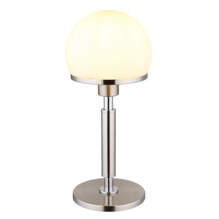Globo - Bordslampa 1xE27/40W/230V matt krom