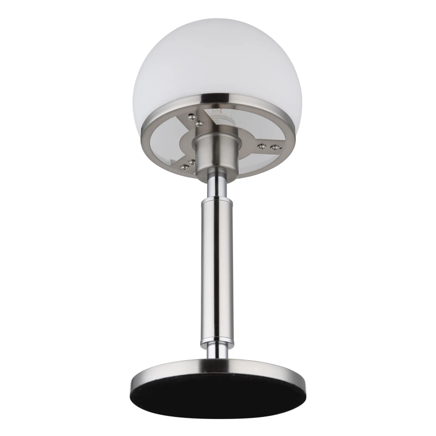 Globo - Bordslampa 1xE27/40W/230V matt krom