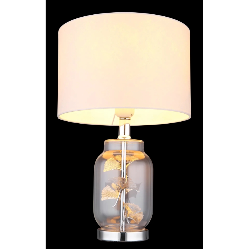 Globo - Bordslampa 1xE27/40W/230V vit