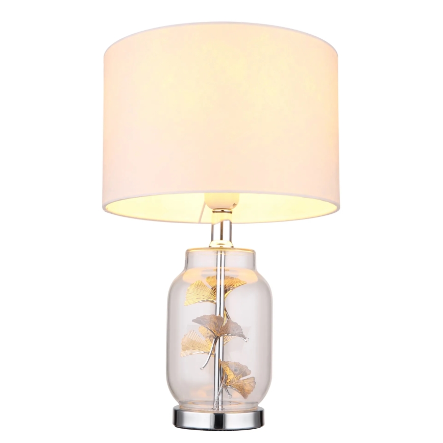 Globo - Bordslampa 1xE27/40W/230V vit