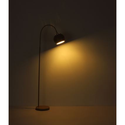 Globo - Golvlampa 1xE27/60W/230V svart