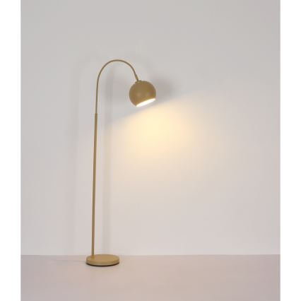 Globo - Golvlampa 1xE27/60W/230V beige