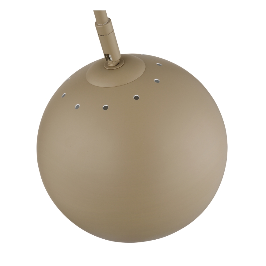 Globo - Golvlampa 1xE27/60W/230V beige