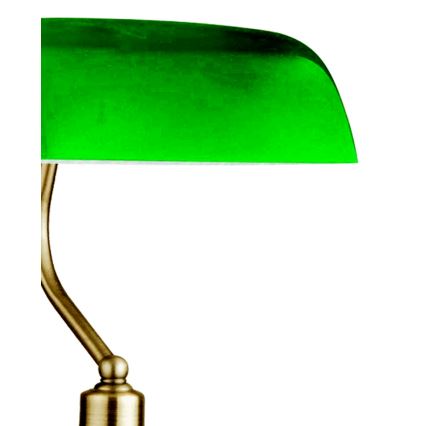 Globo 24934 - Bordslampa antik BANK 1xE27/60W/230V
