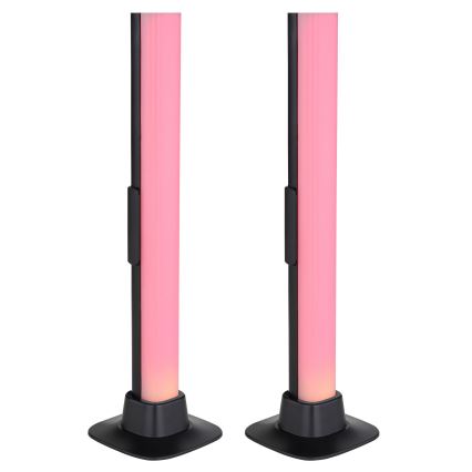 Globo RGB- KIT 2x LED RGB Ljusreglerad bordslampa 2i1 LED/2W/5V USB Wi-Fi Tuya
