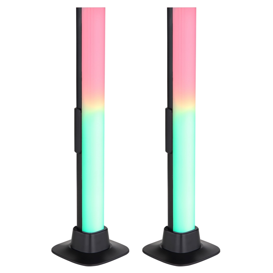 Globo RGB- KIT 2x LED RGB Ljusreglerad bordslampa 2i1 LED/2W/5V USB Wi-Fi Tuya