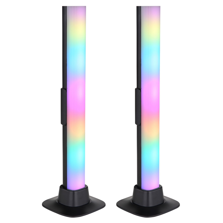 Globo RGB- KIT 2x LED RGB Ljusreglerad bordslampa 2i1 LED/2W/5V USB Wi-Fi Tuya