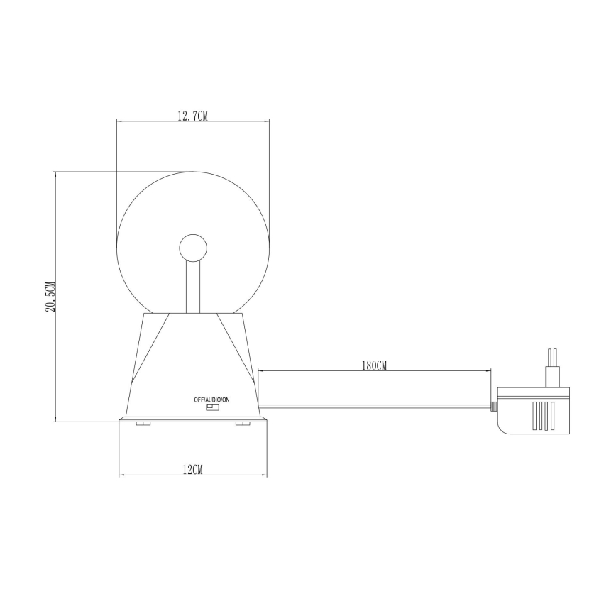 Globo - LED bordslampa LED/3,6W/230V