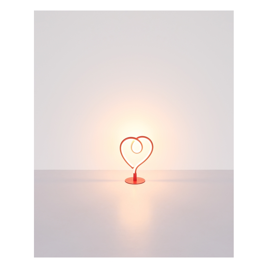 Globo - LED bordslampa LED/6W/230V röd