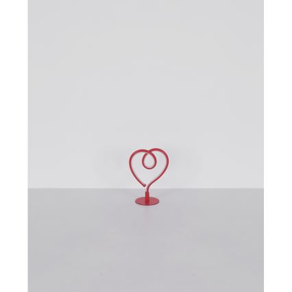 Globo - LED bordslampa LED/6W/230V röd