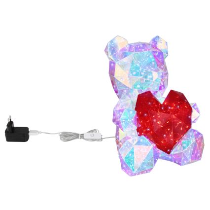 Globo - LED Bordsdekoration LED/6W/5V USB björn