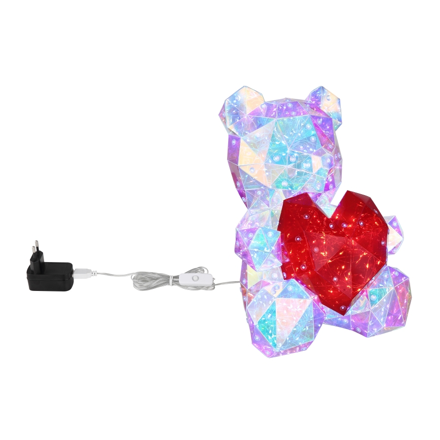 Globo - LED Bordsdekoration LED/6W/5V USB björn