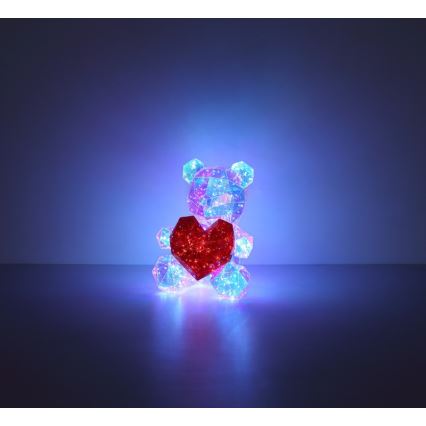 Globo - LED Bordsdekoration LED/6W/5V USB björn