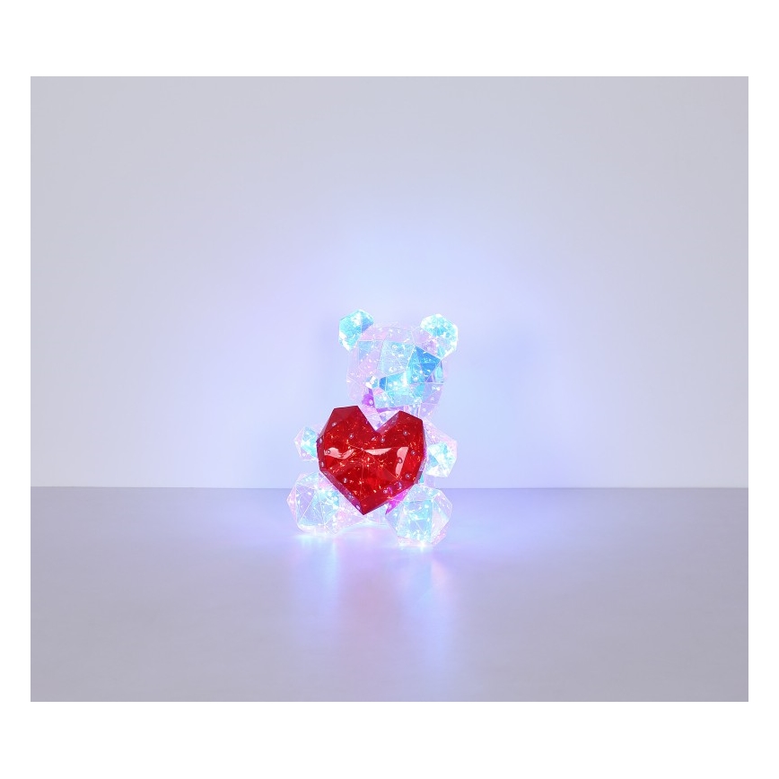 Globo - LED Bordsdekoration LED/6W/5V USB björn