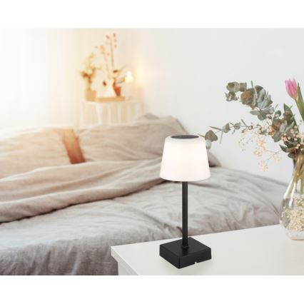 Globo - LED ljusreglerad bordslampa touch LED/2W/5V 3000/4500/6500K 800 mAh svart