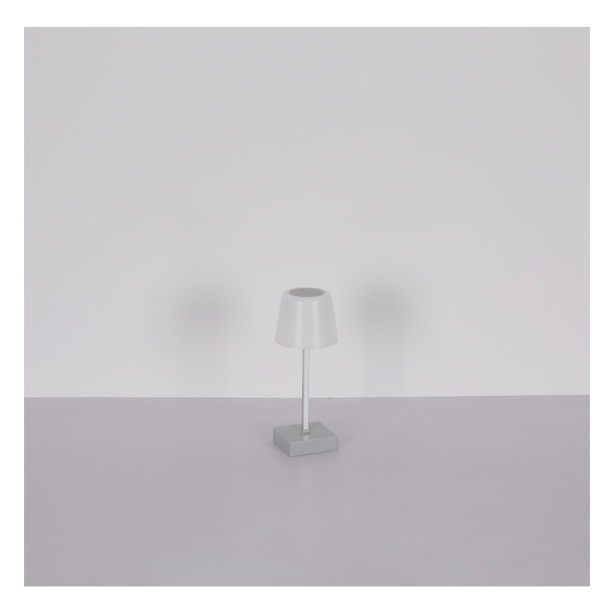 Globo - LED ljusreglerad bordslampa touch LED/2W/5V 3000/4500/6500K 800 mAh svart