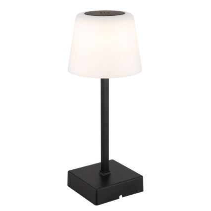 Globo - LED ljusreglerad bordslampa touch LED/2W/5V 3000/4500/6500K 800 mAh svart