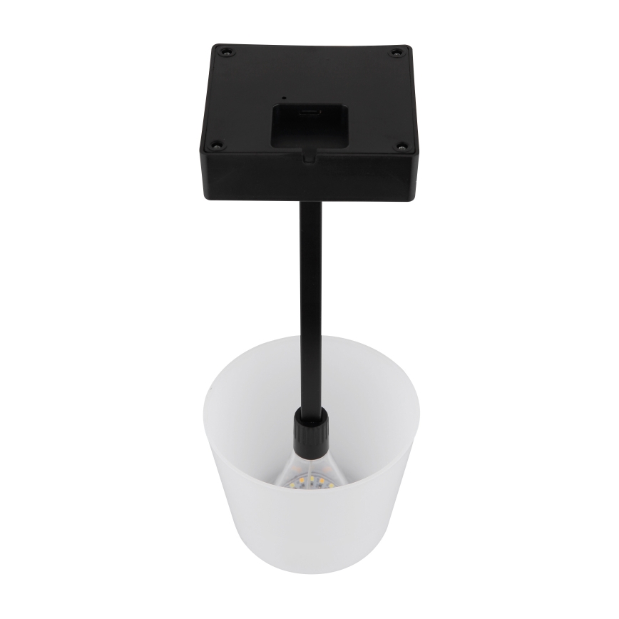 Globo - LED ljusreglerad bordslampa touch LED/2W/5V 3000/4500/6500K 800 mAh svart