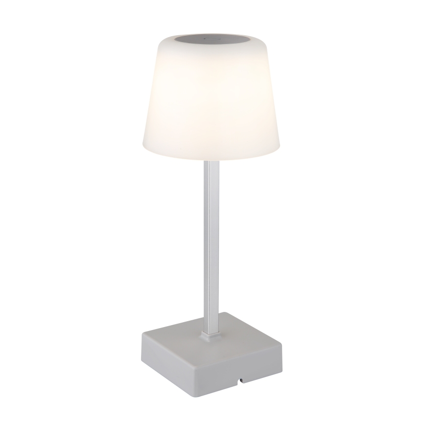 Globo - LED ljusreglerad bordslampa touch LED/2W/5V 3000/4500/6500K 800 mAh silver