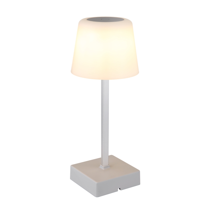 Globo - LED ljusreglerad bordslampa touch LED/2W/5V 3000/4500/6500K 800 mAh silver
