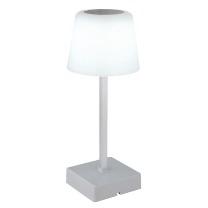 Globo - LED ljusreglerad bordslampa touch LED/2W/5V 3000/4500/6500K 800 mAh silver