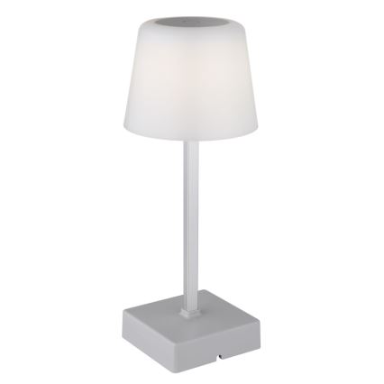 Globo - LED ljusreglerad bordslampa touch LED/2W/5V 3000/4500/6500K 800 mAh silver
