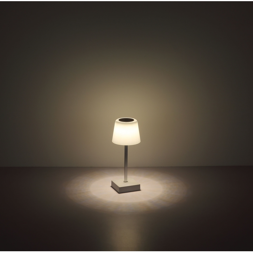 Globo - LED ljusreglerad bordslampa touch LED/2W/5V 3000/4500/6500K 800 mAh vit