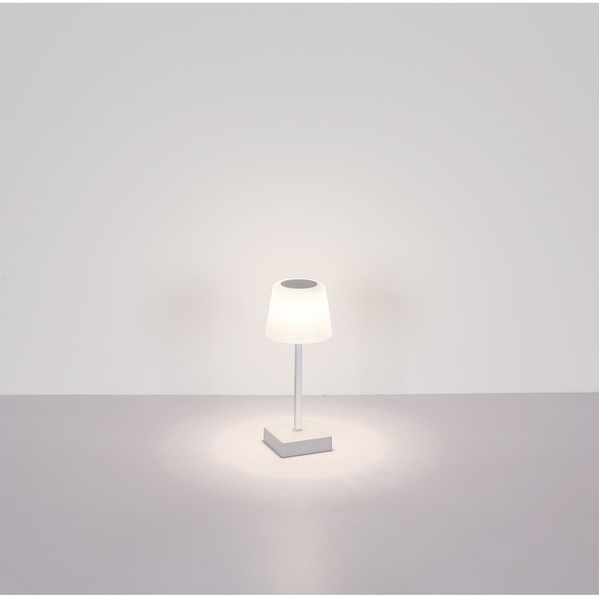 Globo - LED ljusreglerad bordslampa touch LED/2W/5V 3000/4500/6500K 800 mAh vit