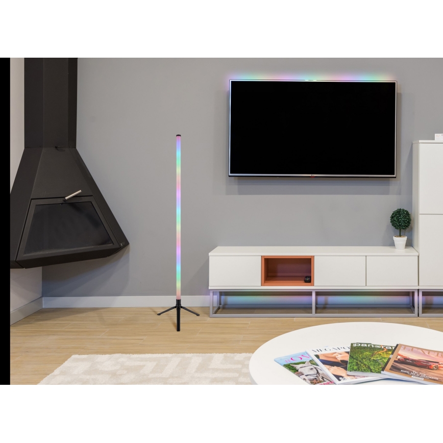 Globo - LED RGB Dimbar golvlampa LED/7W/5V + fjärrkontroll