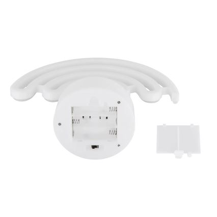 Globo - LED Neon bord dekoration LED/2W/3xAA regnbåge