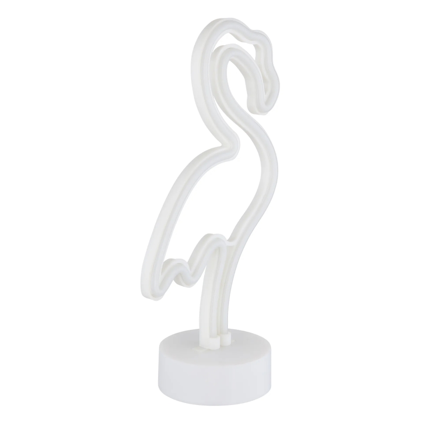 Globo - LED Neon bord dekoration LED/2W/3xAA flamingo