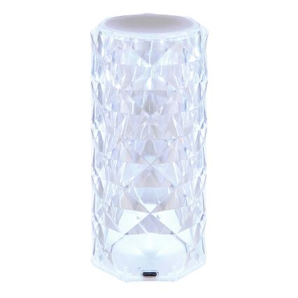 Globo - LED RGB Uppladdningsbar touchbordsljuslampa LED/0,6W/3,7V 500mAh