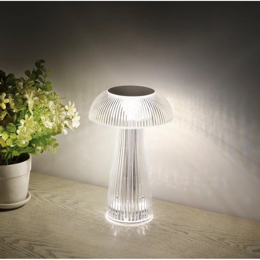 Globo - LED Ljusreglerad uppladdningsbar bordslampa LED/1,5W/5V 800mAh 2700K/4000K/6500K