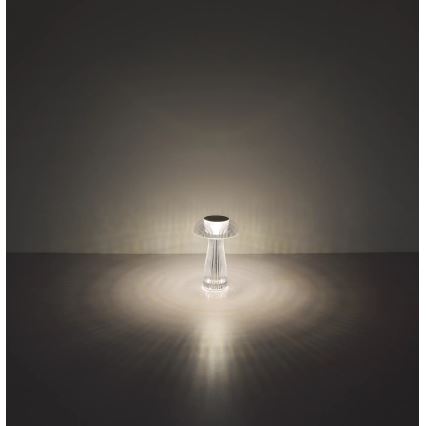 Globo - LED Ljusreglerad uppladdningsbar bordslampa LED/1,5W/5V 800mAh 2700K/4000K/6500K