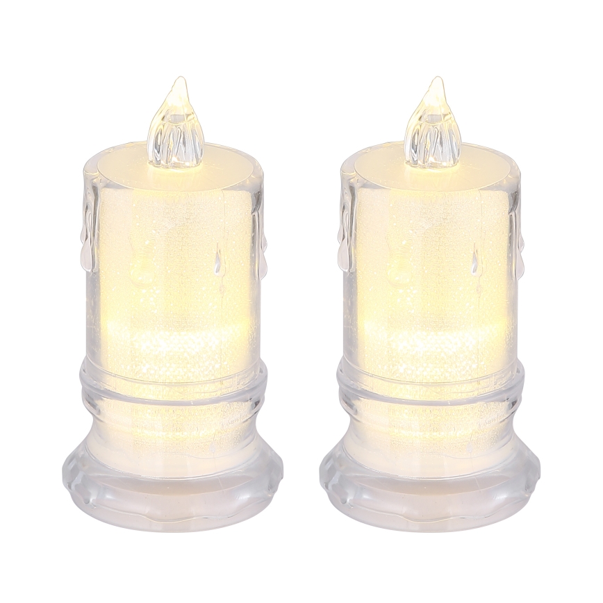 Globo - SET 2x LED ljus LED/0,25W/3xLR1130