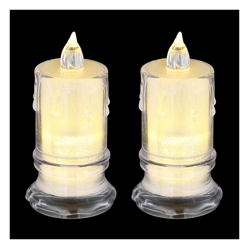 Globo - SET 2x LED ljus LED/0,25W/3xLR1130