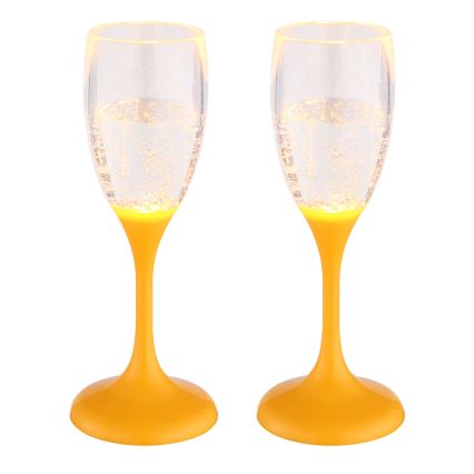 Globo - SET 2x LED Ljusmugg LED/0,06W/2xCR2032
