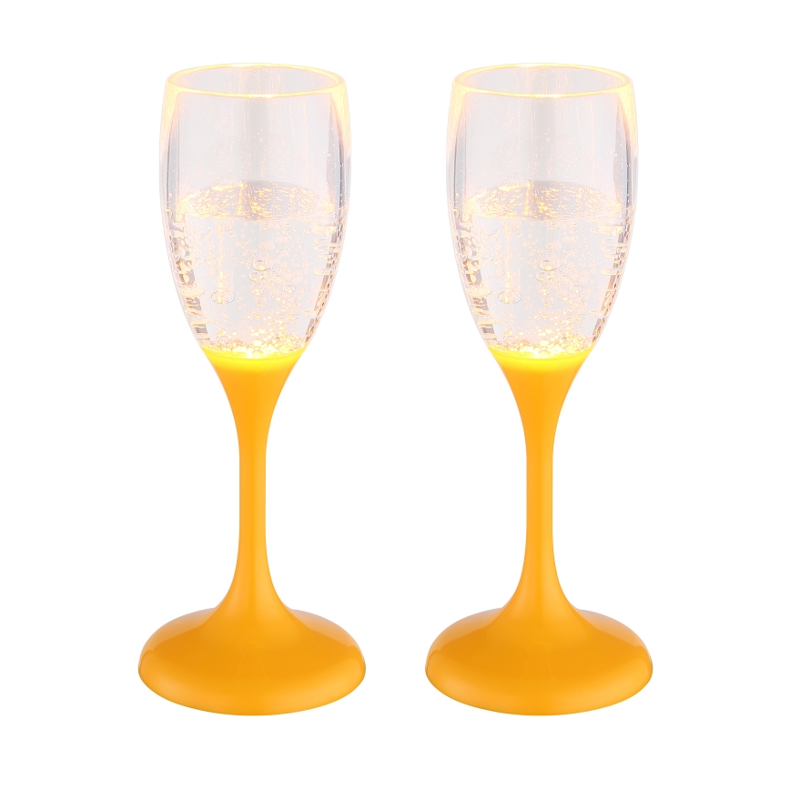 Globo - SET 2x LED Ljusmugg LED/0,06W/2xCR2032