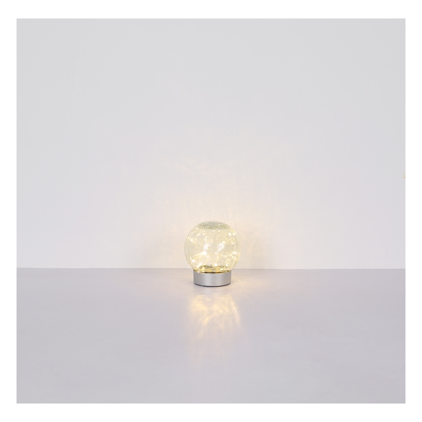 Globo - LED Dekorativt uppladdningsbart bordslampa 25xLED/0,06W/5V 600 mAh IP44
