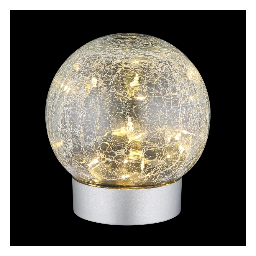 Globo - LED Dekorativt uppladdningsbart bordslampa 25xLED/0,06W/5V 600 mAh IP44