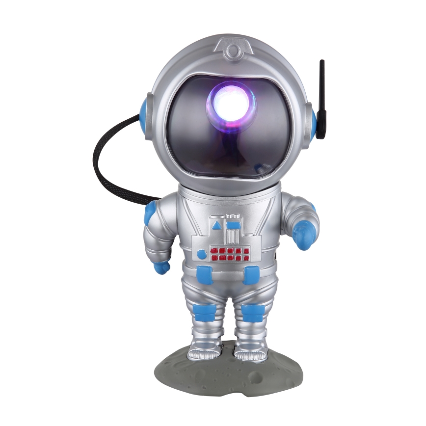Globo - LED RGB Bordslampa LED/4,5W/5V astronaut silver