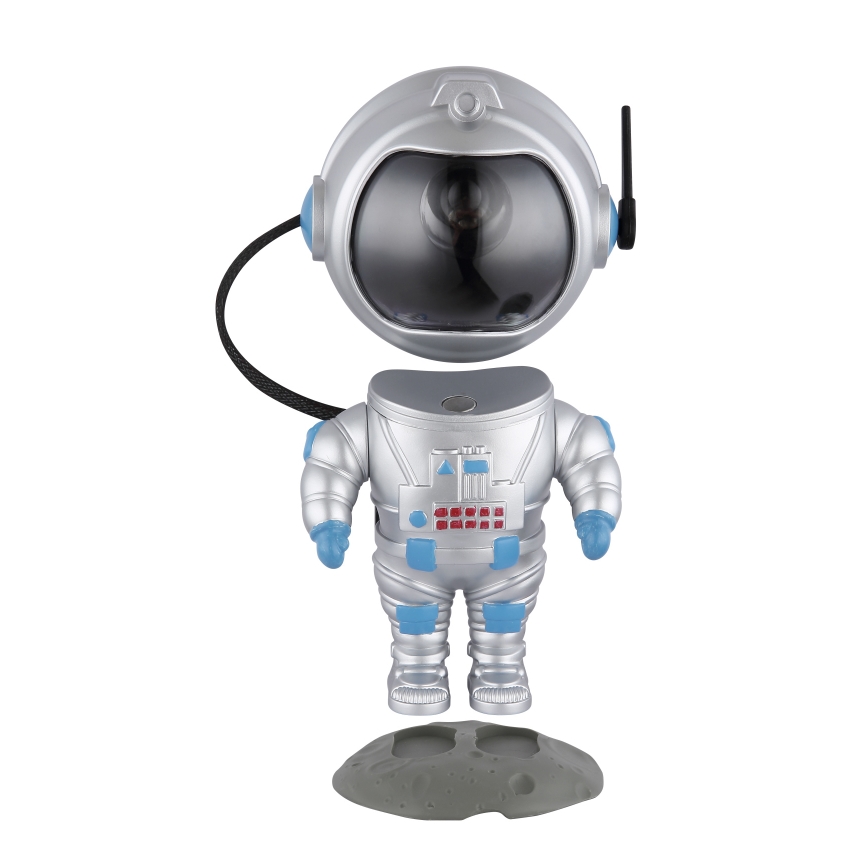 Globo - LED RGB Bordslampa LED/4,5W/5V astronaut silver