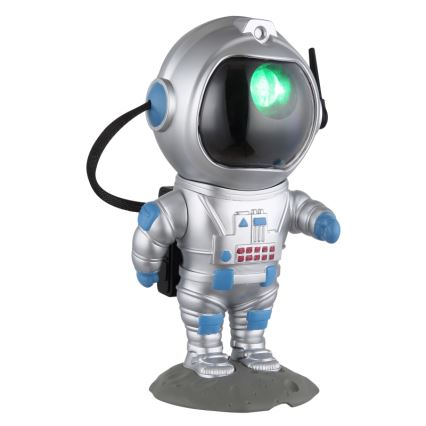Globo - LED RGB Bordslampa LED/4,5W/5V astronaut silver