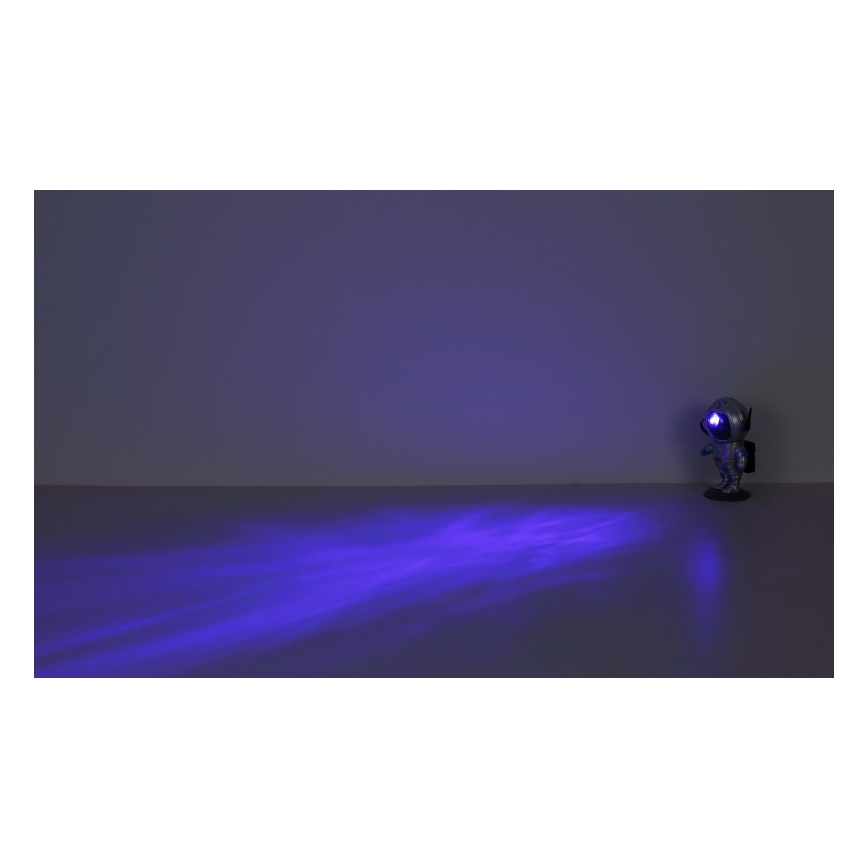 Globo - LED RGB Bordslampa LED/4,5W/5V astronaut silver