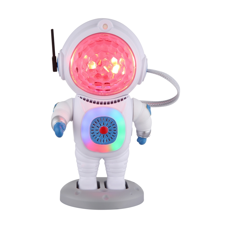 Globo - LED RGB Bordslampa LED/6W/5V astronaut vit