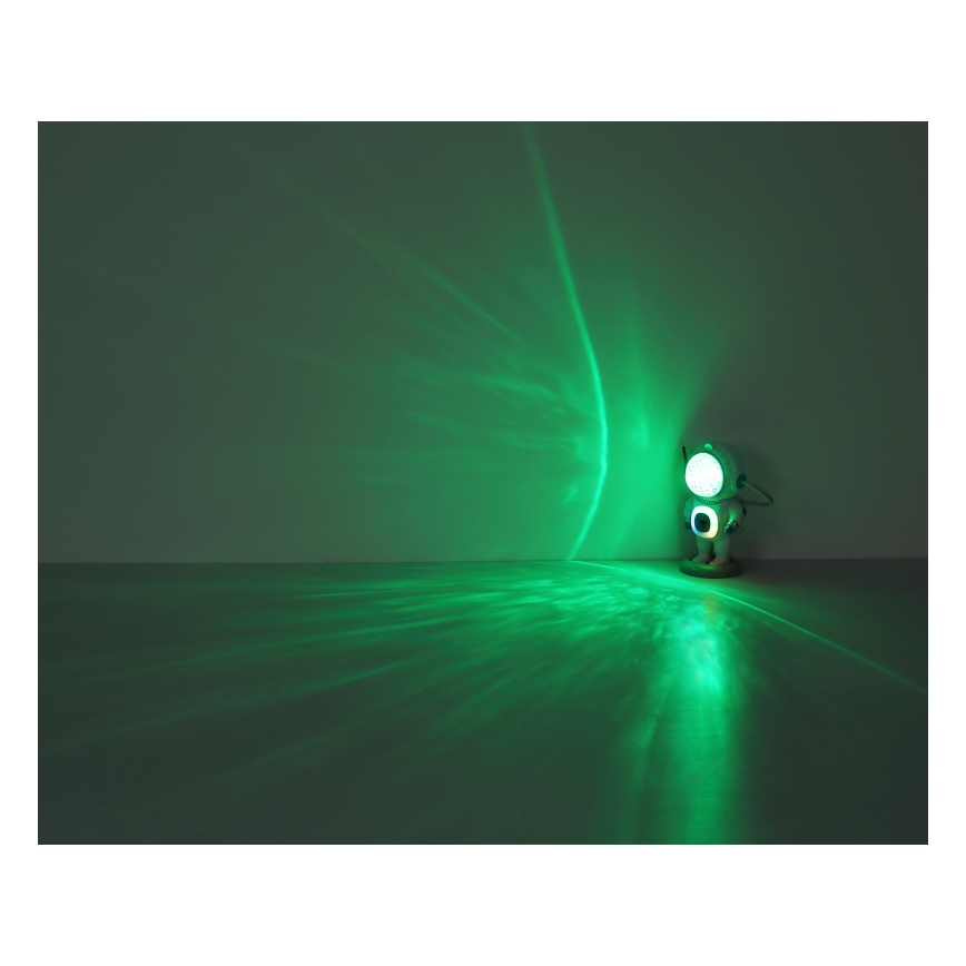 Globo - LED RGB Bordslampa LED/6W/5V astronaut vit